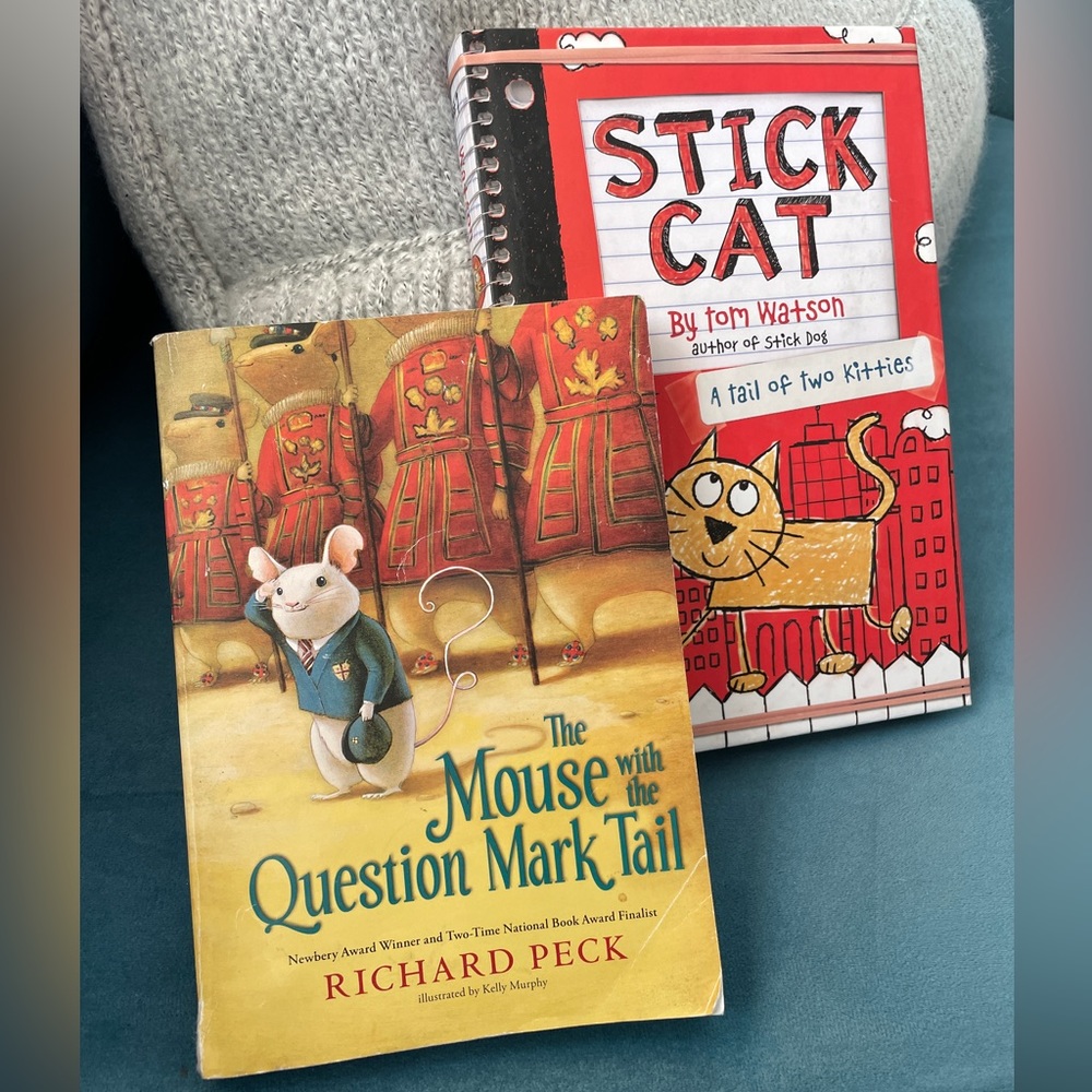 Two Book Bundle - Stick Cat AND The Mouse with the Question Mark Tail